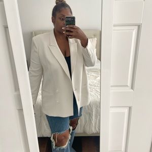 Express double breasted blazer